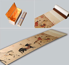 港口馆藏书画复制博物馆书画复制服务