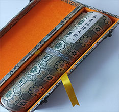 港口书画装裱案例